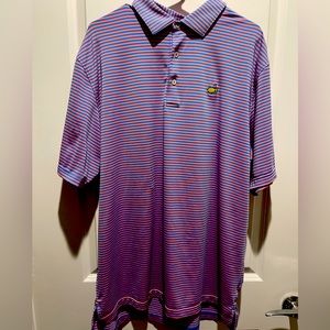 Mens golf polo short sleeve shirt